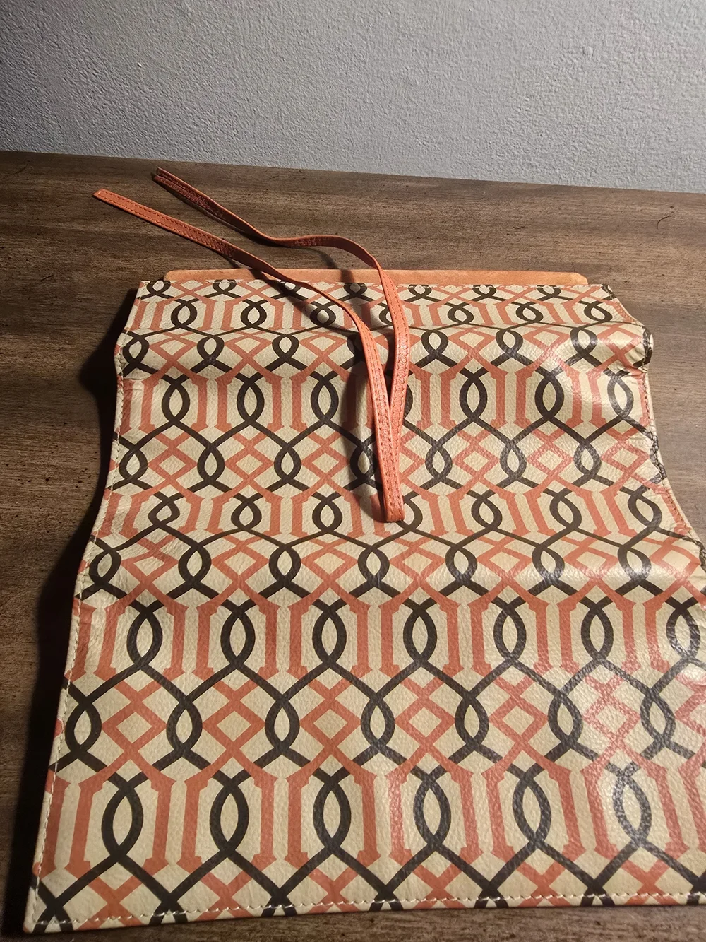 J. McLaughlin suede trifold